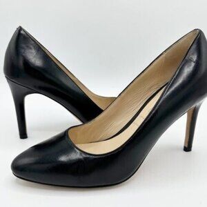 Cole Haan Nike Air Black Leather Heels